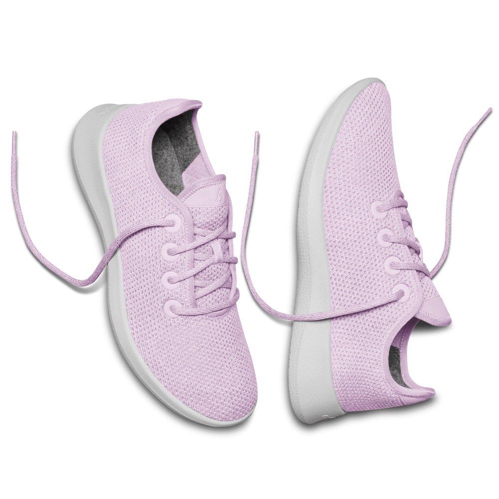 Allbirds Women\'s Tree Runners - Sneakers Pink - BHS854361